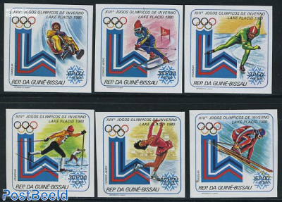 Winter Olympic Games 6v imperforated