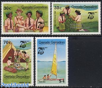 75 Years Girl Guides 4v