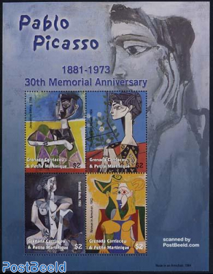 Picasso 4v m/s, Jacqueline sitting