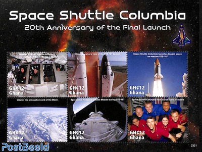 Space Shuttle Columbia 6v m/s