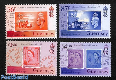 Regional stamps 4v