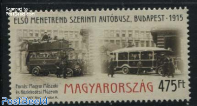100 Years Buses in Budapest 1v