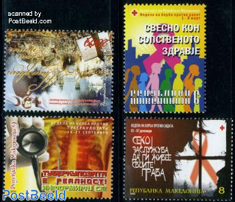 Welfare stamps 4v