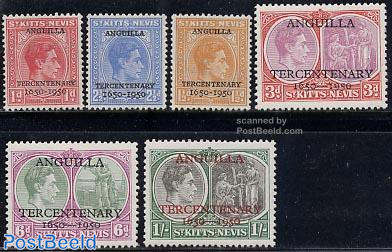 Tercentenary 6v