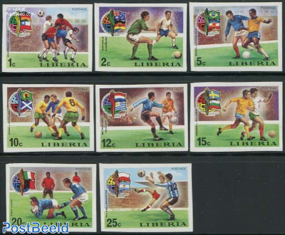 World Cup Football 8v imperforated