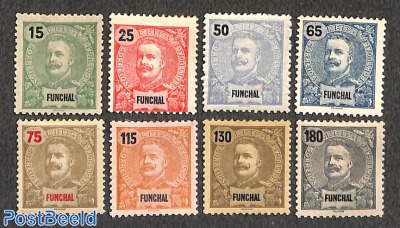 Funchal, definitives 8v