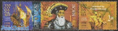 Vasco da Gama 3v (with year 1598)