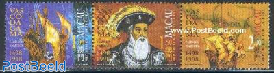 Vasco da Gama 3v [::] (with year 1498)