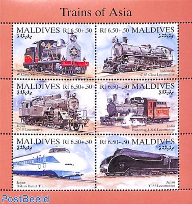 Asian railways 6v m/s