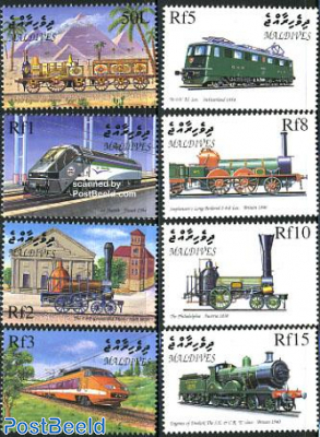 Railways from the world 8v