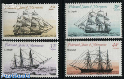 Historical ships 4v