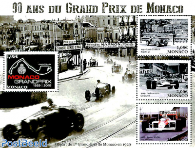 90 years Grand Prix de Monaco s/s