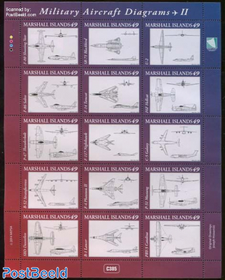 Military Aircraft diagrams II 15v m/s