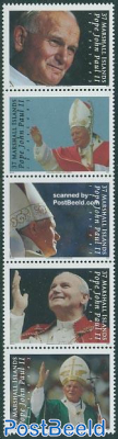 Pope John Paul II 5v [::::]