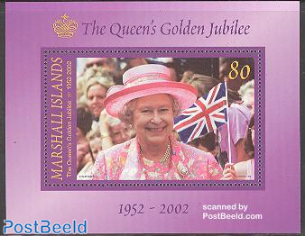 Golden jubilee Elizabeth II s/s