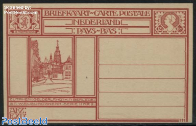 Postcard 12.5c, Zutphen, Serie IINr. 2