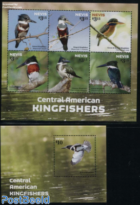 Central American Kingfishers 2 s/s