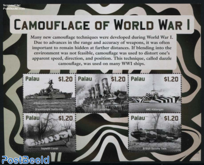 Camouflage of World War I 5v m/s