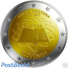 2 Euro, Slovenia, Treaty of Rome