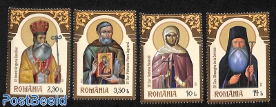 Orthodox saints 4v