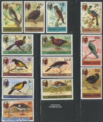 Birds 13v (with year 1981)