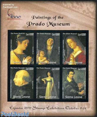 Prado paintings 6v m/s