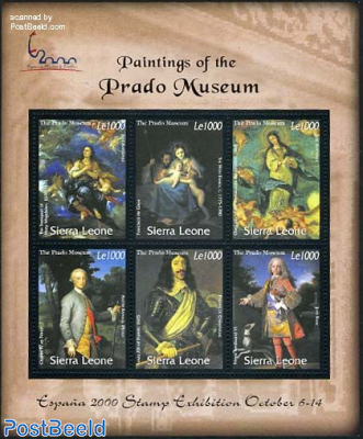 Prado paintings 6v m/s