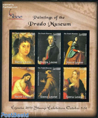 Prado paintings 6v m/s