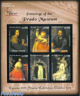 Prado paintings 6v m/s