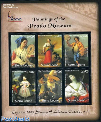 Prado paintings 6v m/s