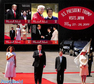 Donald Trump visits Japan 4v m/s