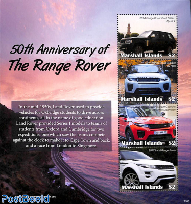 50 years Range Rover 4v m/s