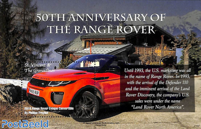 50 years Range Rover s/s