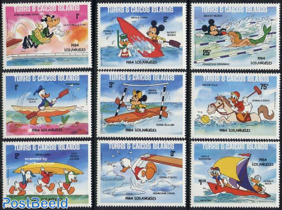 Olympic Games, Disney 9v (without Olympic rings)